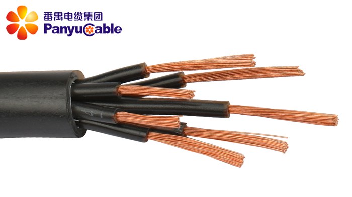聚氯乙烯護(hù)套控制軟電纜KVVR